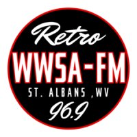 WWSA 96.9 "Retro Radio" St. Alban's, West Virginia logo
