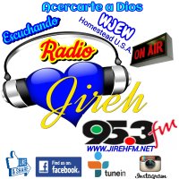 WJEW 95.3 "Jireh Radio Cristiana" Miami, Florida logo